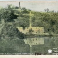 Ruins of Moore&#039;s Mill, Dubuque, Iowa. U.S.A